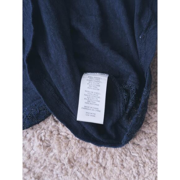 Rebecca Taylor Black Sheer Lace Cutout Top Blouse Small Whimsigoth Romantic Goth - Picture 6 of 6